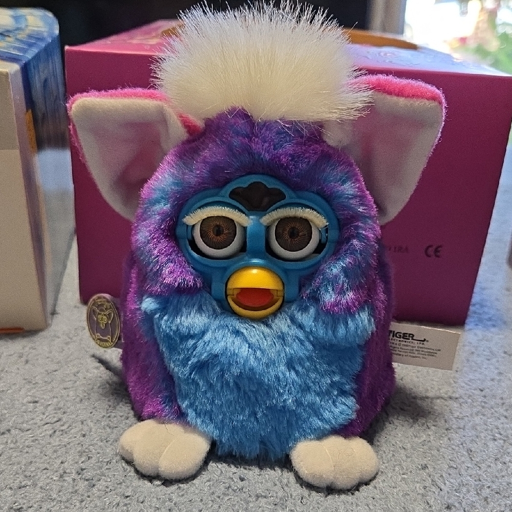 Furby Original Multi-color Doll. Works Perfect! No Box